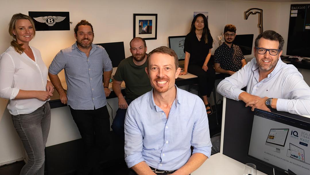 Drive IQ team in office