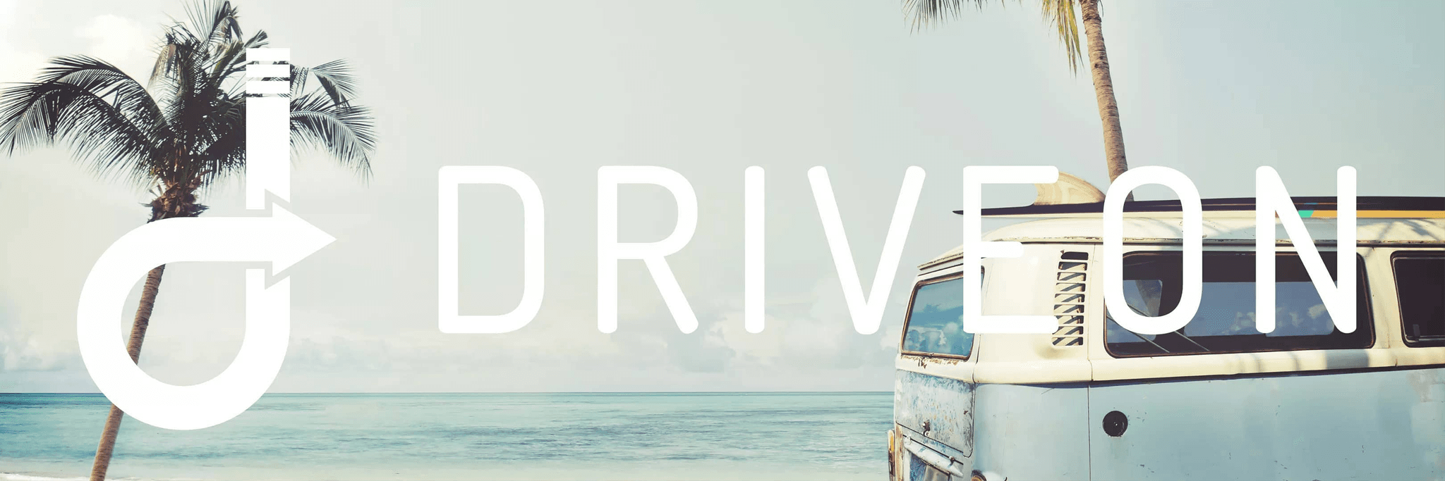 Drive On beach banner